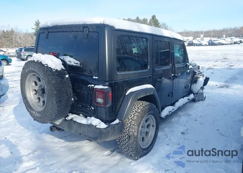 2018 Jeep Wrangler Unlimited Sport S 4X4 z USA, uszkodzony, nr VIN 1C4HJXDN0JW284081